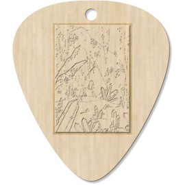 7 x 'The Crystal Cave' Guitar Picks/Pendants (GP00034480)