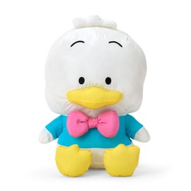 Sanrio 320374 Plush Toy (Fluffy Shakizu), Duck Peckle, Nylon, Polyester, Recommended for Ages 3 and Up