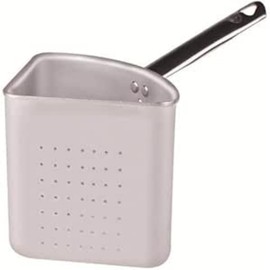 Agnelli Pots Background Cloves, Strainer, Aluminium With Stainless Steel Handle, Silver