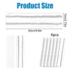 Adiwo Window Vac Cleaning Pads for Karcher, 6Pcs Karcher Window