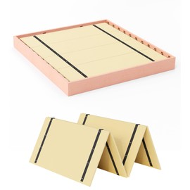 Imperius Foldable Box Spring, (53'' x 74'' Full Size) Bed Board,Bunkie Board,Queen Bed Board Under Mattress Support,Bed Support Slats