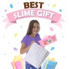 Original Stationery Mini Ice Cream Slime Kit for Girls Ages