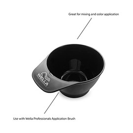 Wella Professionals Color Mixing Bowl, Black Logo, Great for Color Mixing, For Professional or At-Home Use, Holds up to 20 oz