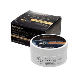 Farm Stay 팜스테이 흑진주  골드 하이드로겔 아이패치 90g (60매) Farm Stay Black Pearl Hydrogel Eye Patch