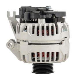Torchbeam 11185N Alternator Compatible with Chevy Impala 2006-2011 3.5L Impala 2006-2011 3.9L Monte Carlo 2006 2007 3.5L & 2006 3.9L, 125Amp 12V CW 6-Pulley Groove High Output Alternators