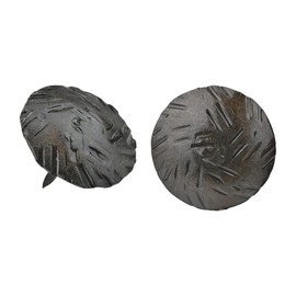 10 Pack 1.25 Inch Clavos Decorative Nails Sealed Unfinished Shutter Fasteners Ornamental Nails Tacks Decorative Nail Heads Exterior Window Shutters Faux Wood Beams Frontera Borderland Rustic Hard