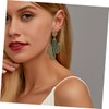 SAFIGLE Fashionable Jewelry 1 Pair Cactus Earrings Unique Statement Earrings