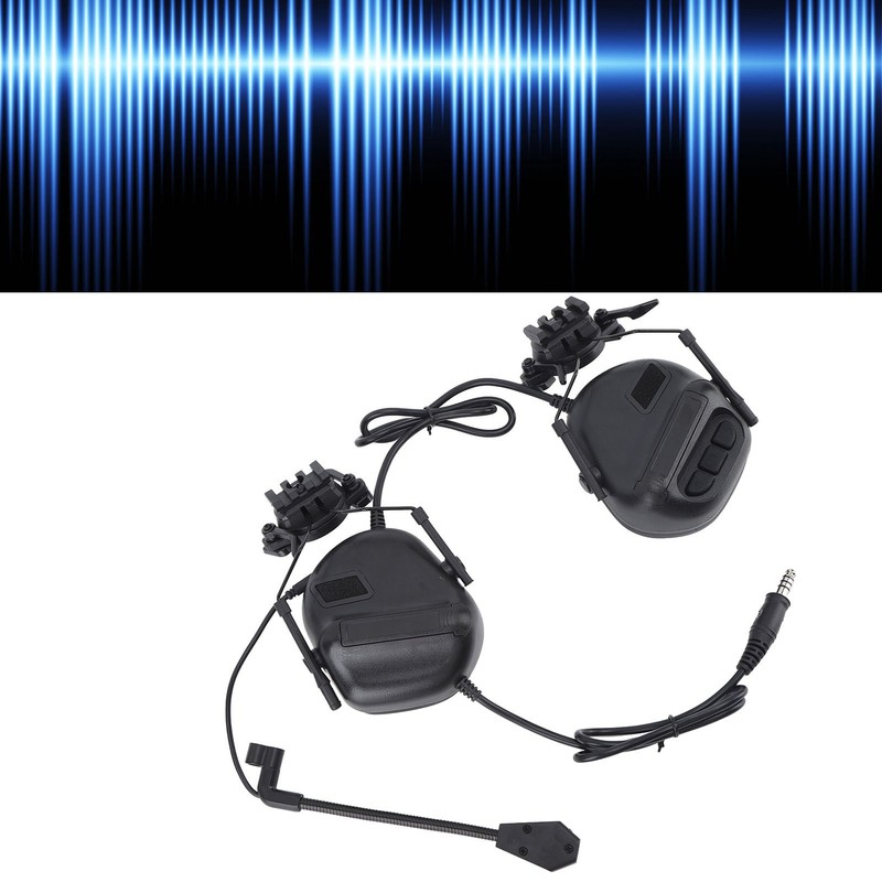 Shooting Headset Shooting Earmuffs Ear Hearing Protection Headphones Sound Amplification