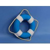 Hampton Nautical Vibrant Decorative Life Ring with White Bands Decoration