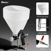 Drywall Texture Spray Gun Kit with Hopper & 3 Nozzles