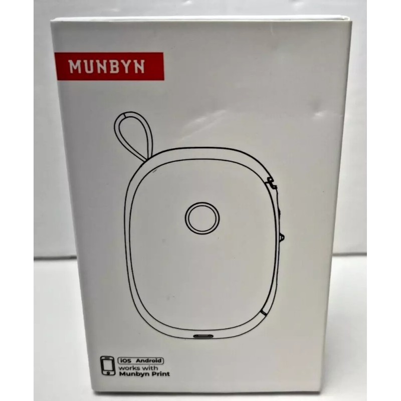 MUNBYN New MUNBYN Bluetooth Thermal Label Printer Sticker Printer for