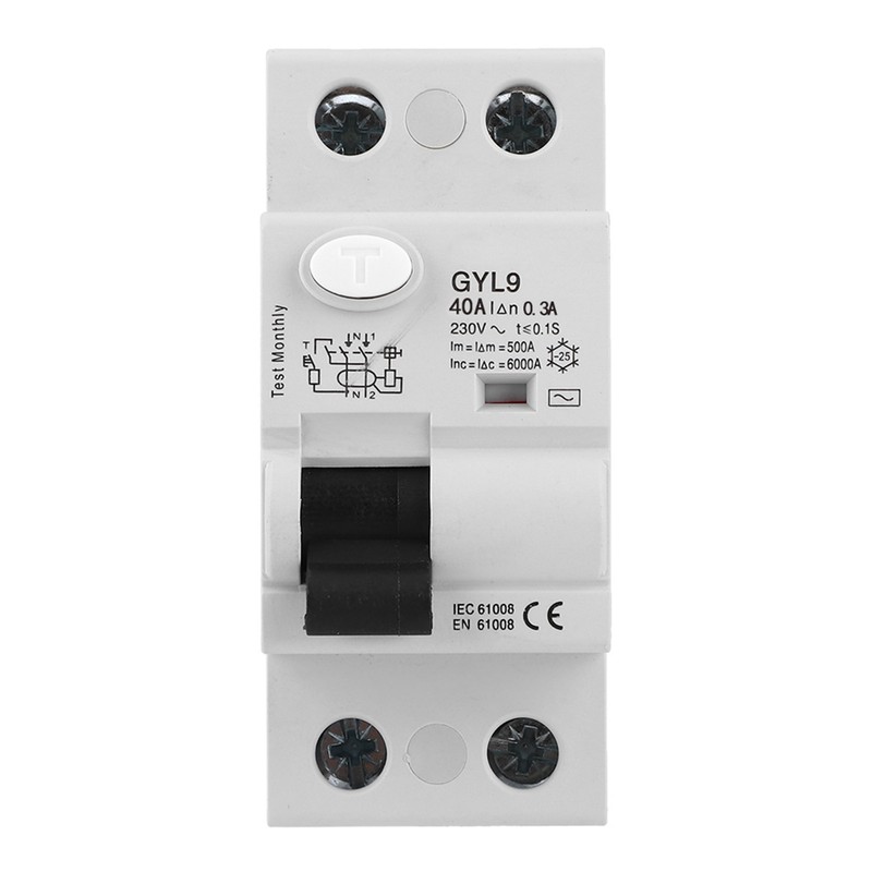 GYL9 Circuit Breaker 2P 50/60Hz IP20 Electric Leaking Protector Current
