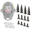 Firefighter Helmet Spikes - Fire Hard Hat Rivet, Cap Decoration