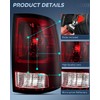 Nilight Taillight Assembly Compatible with 2009 2010 2011 2012 2013