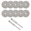 sourcing map 10 Pcs 22mm Diamond Cutting Wheels Cut Off