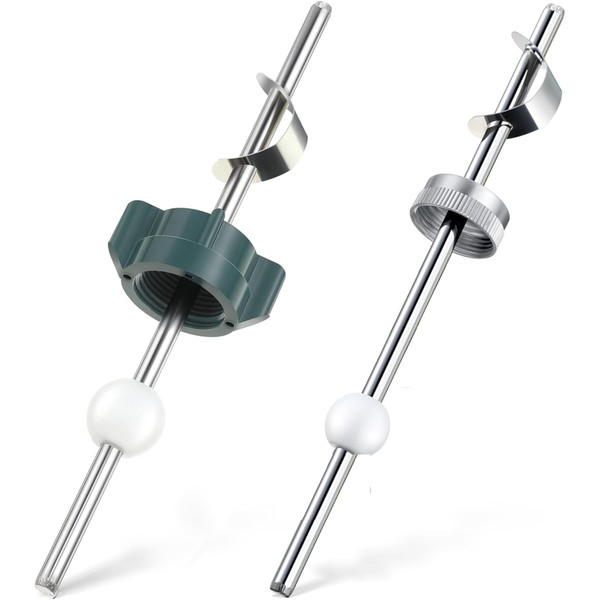 Enhon 2 Pack Bathroom Sink Stopper Replacement, Lavatory Popup Center