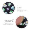 OATIPHO 24Sheets Luminous Nail Art Stickers DIY Nail Decals for
