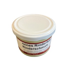 Beef Fat / Lard Beef Tallow in Glass Homemade in the Franconian Craft Butchery (170 g)