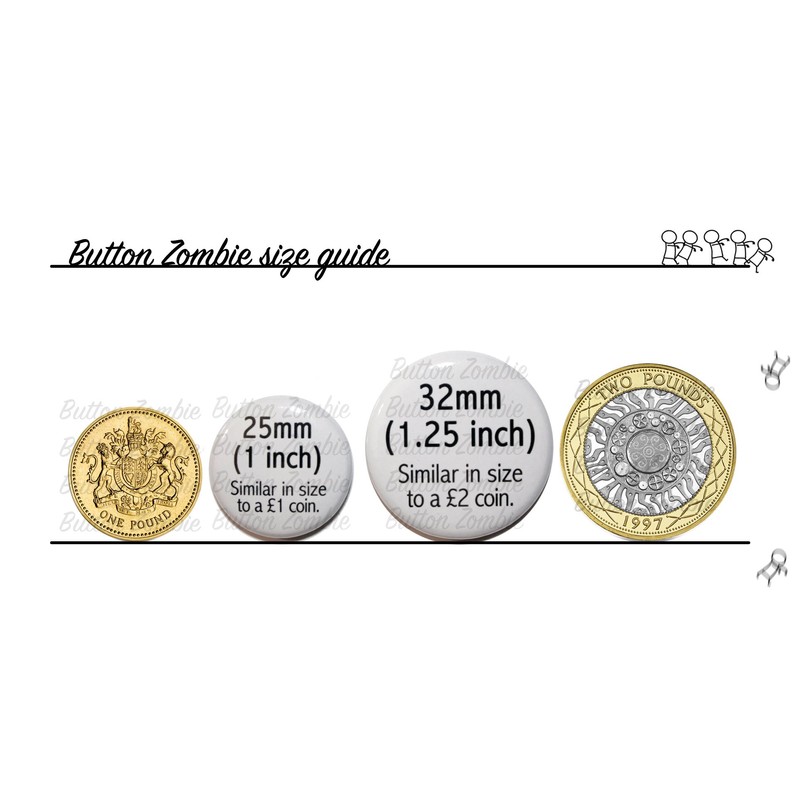 9 Mini Sherlock Fridge Magnet Set (25mm) - Made in