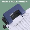 PATIKIL 2 Hole Punch, Hole Puncher Two Large Hole Punch