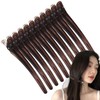 Dakar Hair Clips Professional 6 Colors 10pcs Alligator Clip Bangs