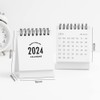 Mini Desk Calendar 2024-2025 - January 2024 until June 2025