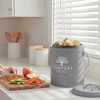 Perfnique Kitchen Compost Bin, 1.3 Gallon Countertop Compost Bin with