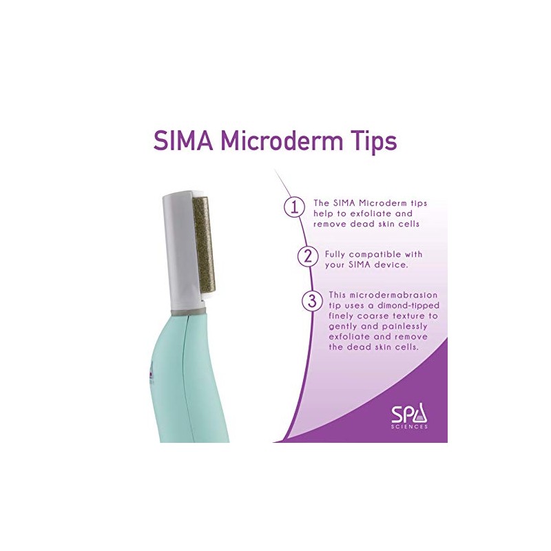 Spa Sciences SIMA Microderm Tips - 1 Coarse and 1