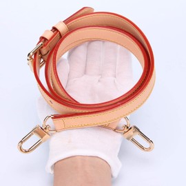 Genuine Vachetta Leather Adjustable Crossbody Replacement Straps for Purses Shoulder Bags(0.71" Wide Adjustalbe)