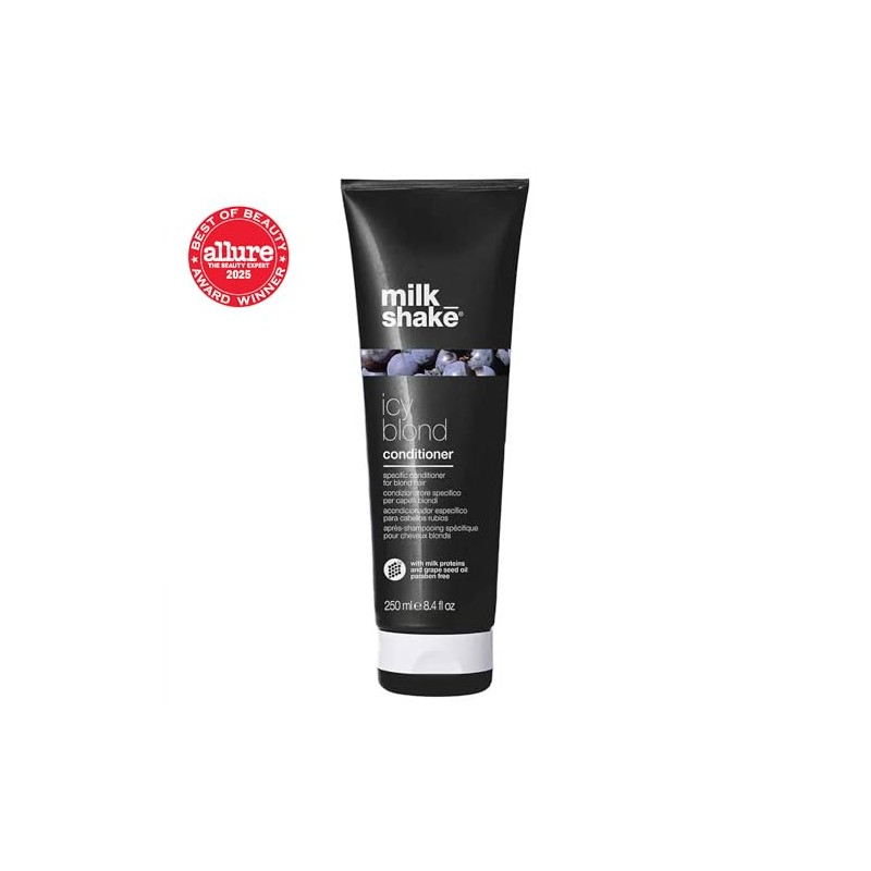 milk_shake Icy Blond Conditioner - Black Pigment Silver Conditioner for