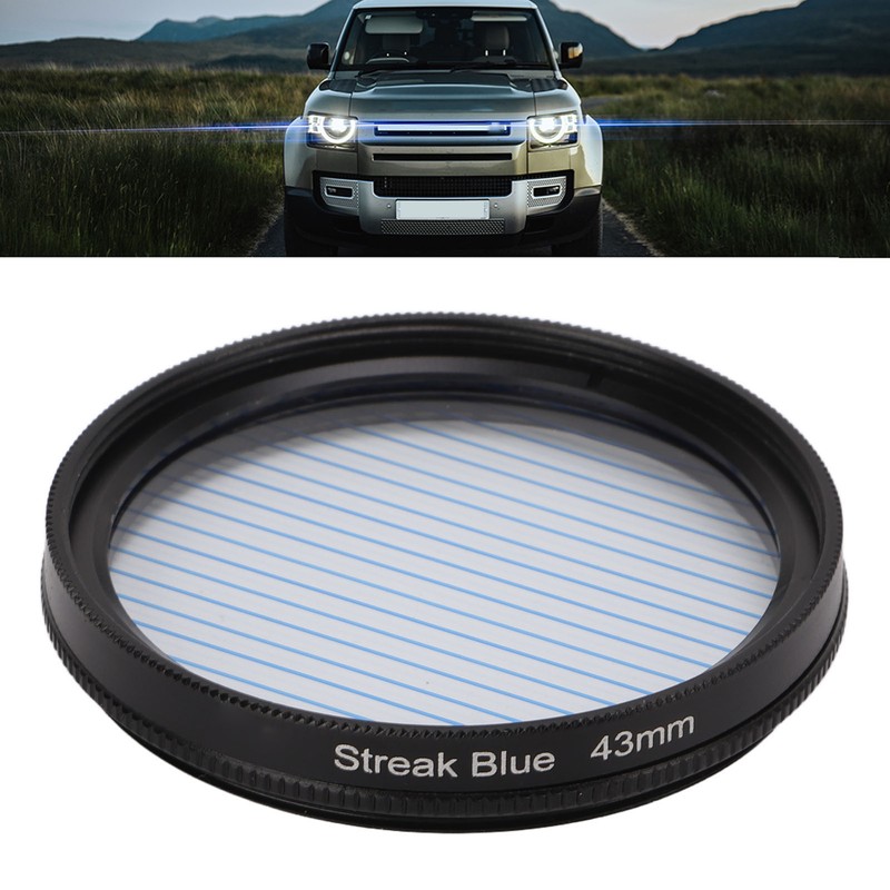 Junestar Blue Streak Special Effects Filter Dot to Line Filter