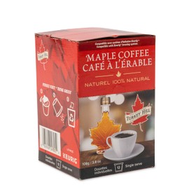 Turkey Hill Sugarbush Maple Coffee Pods – 12 Single Serve Cups – 100% Natural – Compatible with Keurig K-Cup Brewers