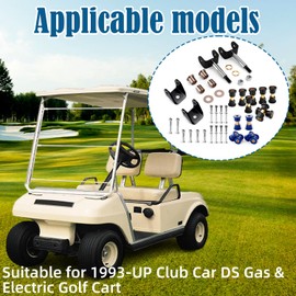 CartClan Club Car DS Deluxe Golf Cart Front End Repair Kit Suitable for Club Car DS 1993-UP, Replacement Part OEM#: 1016386, 1016384, 1015583/101558302