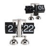 Retro Digital Flip Down Clock Flip Desk Clock Mechanical Battery