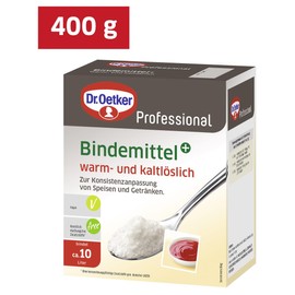 Dr. Oetker Professional Binding Agent Plus for Food and Drink, Instant Powder in 400 g Pack, 1-39-262000