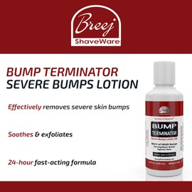 BREEJ Bump Terminator Severe Bumps Lotion (4oz)