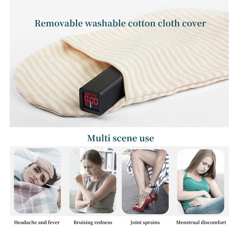 Breast Hot Cold Pad Waterproof Soft Gel Bead Mastitis Relief