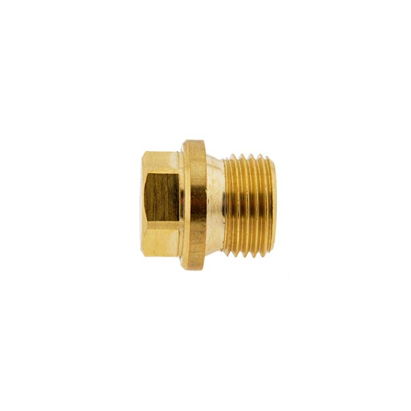 Sealing plug with hexagonal socket and collar G 1/8 inch,