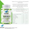 Moringa con Cúrcuma y Pimienta Negra Suplemento Alimenticio 100 Cápsulas