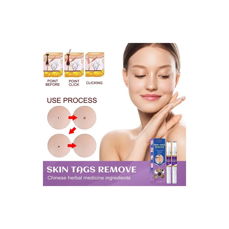 2 Pzs Bolígrafo Para El Cuidado Facial Y Cuidado De