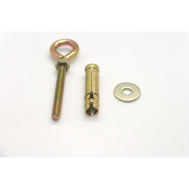M6 Permanent Anchor Loose Eye Bolt Shield for Concrete Blockworks