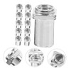 SUPVOX 100 Pcs Replacement Tom Lug Swivel Nuts Floor Drum