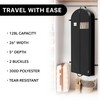 Simple Houseware 60-Inch Travel Garment Bag, Heavy Duty 300D Polyester