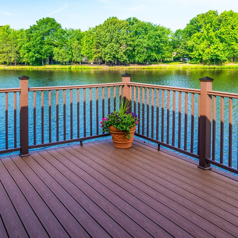 Dunzy Post Caps Aluminum Pyramid Fence Deck Post Caps Cover