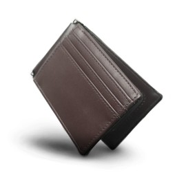 BELTMIX Pass Case, Genuine Leather, Carbon Leather, Commuter Pass Case, Card Holder, Butterfly Type, Men's, Women's, IC Card, Design 2 [Dark brown]