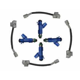 Set of 4 Injector RDX 410cc 16450-RWC-A01 Fit For Honda Acura Car 16450-RWC-A01 16450RWCA01