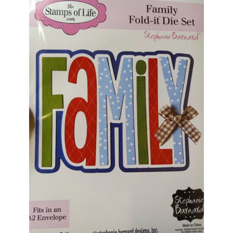 The Stamps Of Life Family stamp from the Family Fold-it