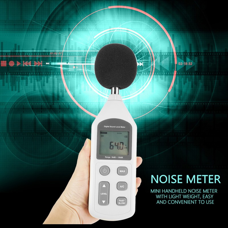 Handy Mini Digital Noise Meter Sound Level Meter Noise Measuring