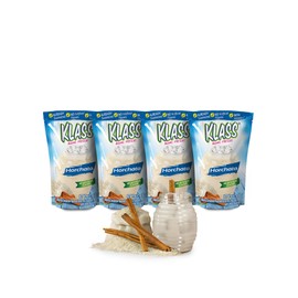 Klass Aguas Frescas Klass Aguas Frescas | Drink Mix | Horchata | Flavors From Natural Sources, No Artificial Flavors, With Vitamin C (Makes 7 to 9 Quarts) 14.1 Oz Family Pack (4-Pack)