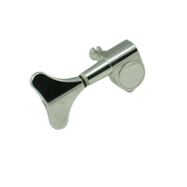 mLaval Guitar Parts 1X Electric Bass Guitar Tuning Machine key Head Peg ,Right Side /Chrome